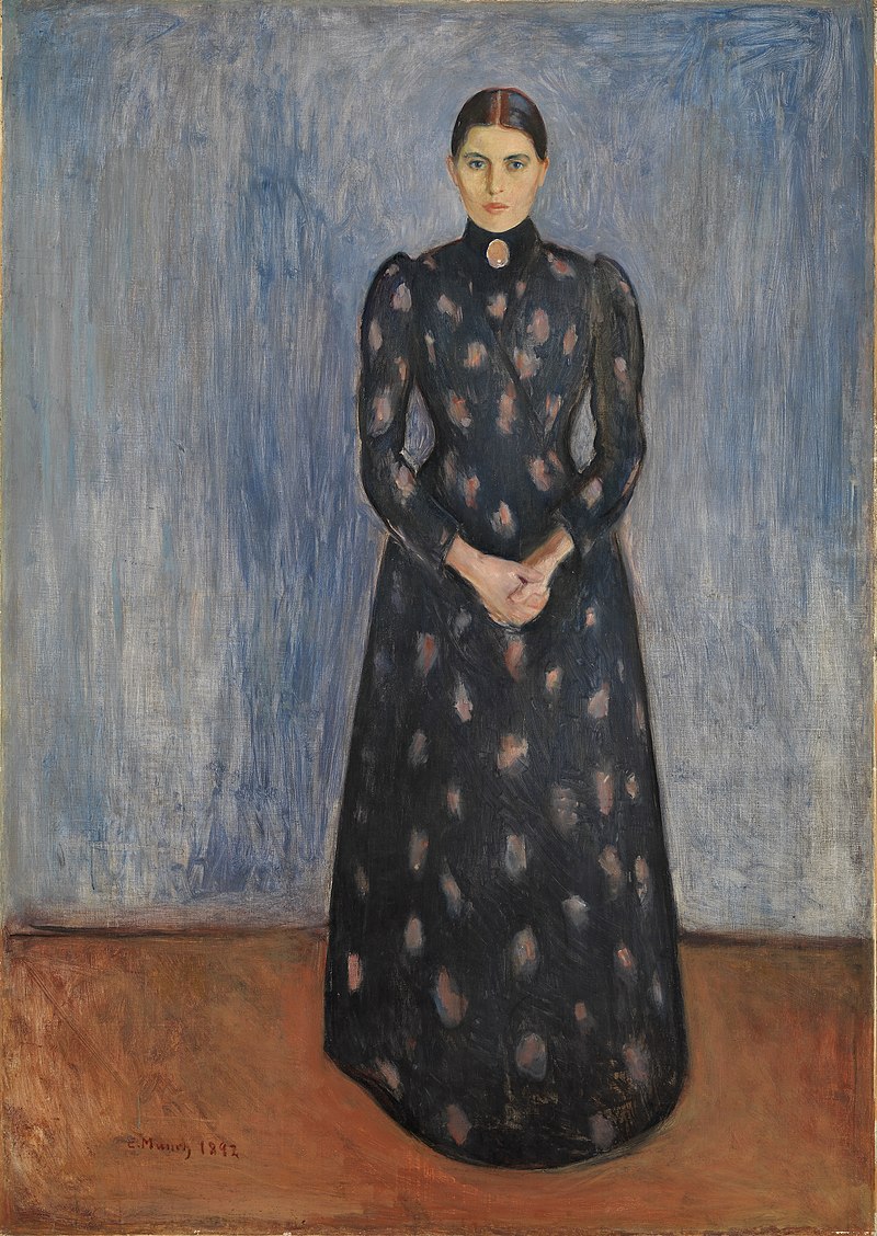 800px-Edvard_Munch_-_Inger_in_Black_and_Violet_(1892)