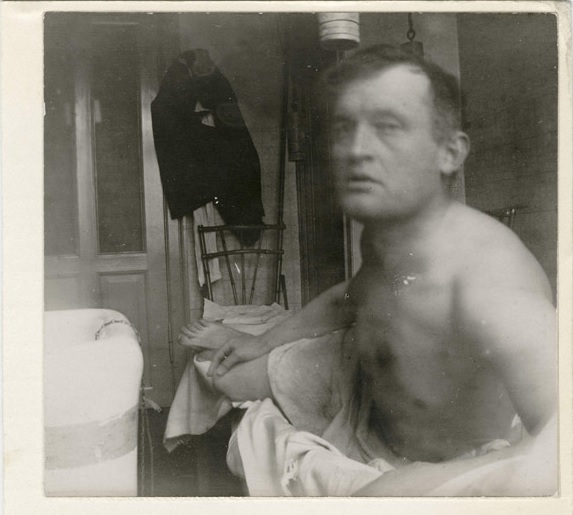 Munch Autoportrait à la Marat