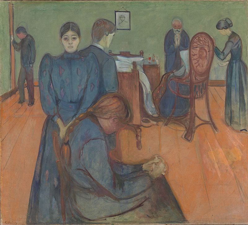 Munch_La mort dans la chambre de la malade